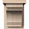 Ekena Millwork Pescadero Smooth Corbel w/Backplate, Douglas Fir, 7 1/2"W x 10"D x 10"H COR08X10X10PEC01SDF - alternate 3
